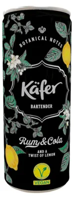 Obrázek produktu pro Käfer Bartender Alkoholický míchaný nápoj s rumem a kolou 250ml