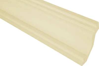 Produktbild von GRAND DECOR Stuckleisten Decke modern, PolyurethanHartschaum & Flexibel - 2m Deckenleisten glatt Zierleisten Decken Stuck Deko Kunststoff (2 Meter P808 flexi)