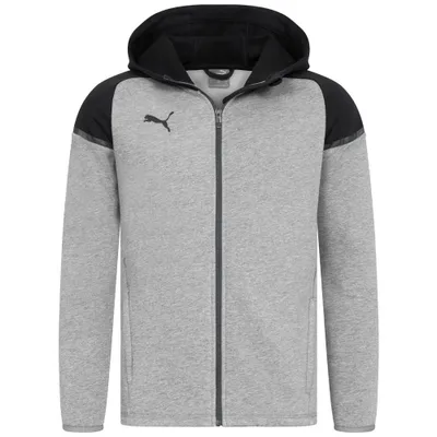 Produktbild von Puma Team Cup Casuals Kapuzenjacke Herren - Grau