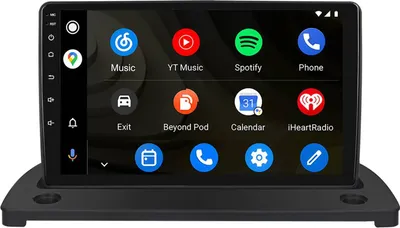 Obrázek produktu pro Android autorádio 9 palců 128 GB pro Volvo XC90 2004–2014 CarPlay Android Auto Navi Bluetooth DAB+ zadní kamera