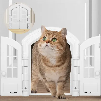 Produktbild von Katzenklappe für Innentüren
