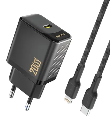 Zdjęcie produktu dla DUDAO Dudao A26LEU Adapter 20Watt 1xUSB-C 1m USB-C to Lightning cable included