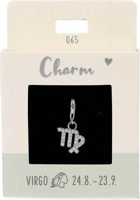 Produktbild von DEPESCHE Charm Express yourself Jungfrau silber