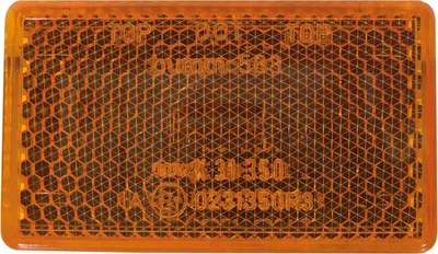 Image de Busch & Müller 563/2-2 Réflecteur latéral E-Bike pour fourche rigide, orange