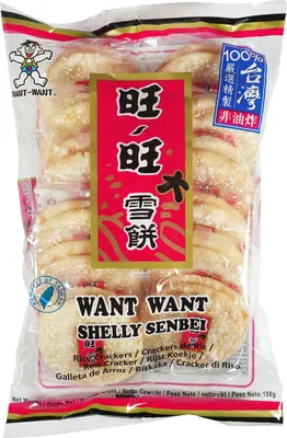 Produktbild von Want Want Reiscracker 150g