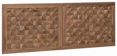 Produktbild von vidaXL Kopfteil Natur Massiv-Teak