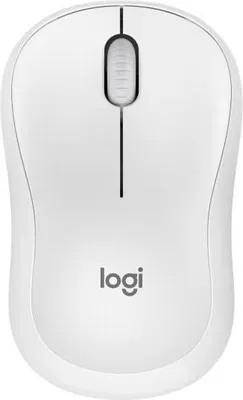 Image de Souris sans fil Logitech M240 Silent, Bluetooth, 3 boutons, Blanc, Compatible Windows/macOS/ChromeOS