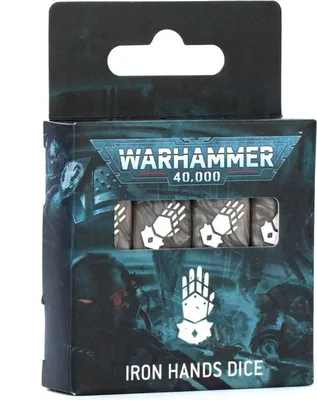 Obrázok produktu pre Games Workshop 55-65, Súprava kociek, Šedá, Biela, 16 kusov