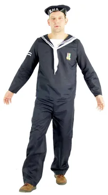 Produktbild von Seemann Kostüm für Herren Gr. M - XXXL, Größe:XXL