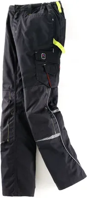 Produktbild von Spodnie do pasa Terrax Workwear rozmiar 52 czarny/limonka TERRAX