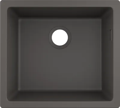 Immagine prodotto di hansgrohe lavello sottopiano 450 S510-U450 grigio pietra