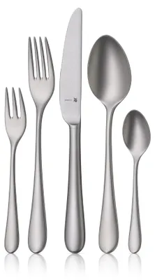 Produktbild von WMF Merit Besteck-Set 30-teilig Cromargan protect sandgestrahlt