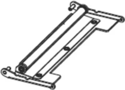 Produktbild von Zebra - Schalenhalterung - für Zebra ZE500-4 (P1046696-109)