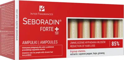Produktbild von Seboradin Forte Ampułki przeciw wypadaniu włosów, 14 x 5.5 ml