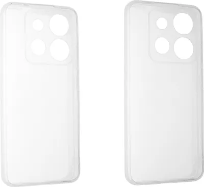 Produktbild von caseroxx Schutz-Hülle TPU-Hülle kompatibel mit Tecno Mobile Spark Go, Gummi Handy Tasche transparent