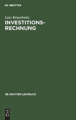 Produktbild von Investitionsrechnung