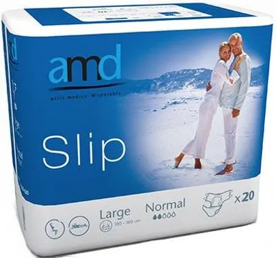 Image de AMD Slip Normal Large - 8 paquets de 20 protections