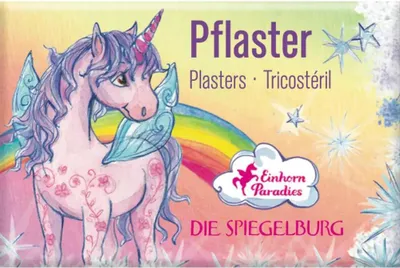 Produktbild von Die Spiegelburg Pflasterstrips (10 St.) - Einhorn-Paradies bunt