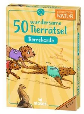 Produktbild von 50 wundersame Tierrätsel - Rekorde