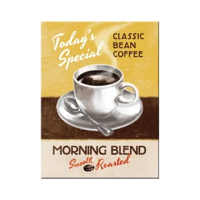 Image de Nostalgic-Art - Aimant 6 x 8 cm - Coffee & Chocolate - Morning Blend