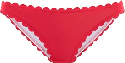 Produktbild von LASCANA Bikini-Hose Scallop rot Größe 36