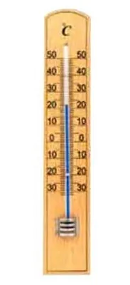Immagine prodotto di TERMOMETRO PER INTERNO/ESTERNO IN LEGNO 20 cm