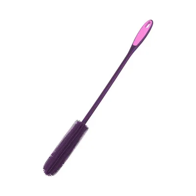 Produktbild von Kochblume Flaschenbürste Slim lila Silikon, Kunststoff 22050.06