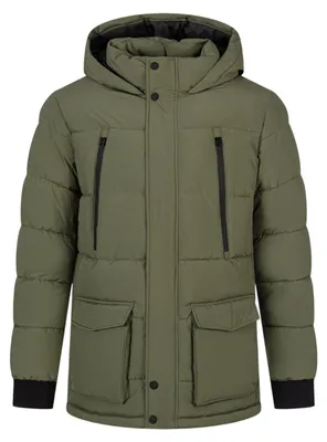 Produktbild von Minoti - Parka für Herren, Lang, Mit Vlies gefüttert MN586 (L) (Khakigrün)