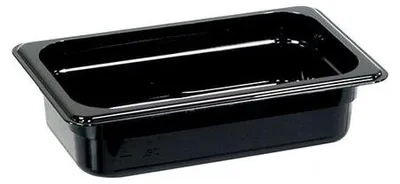 Produktbild von Gastronormbehälter Serie Buffet von Stalgast, schwarz, GN 1/4, H 65 mm