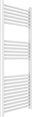 Produktbild von Bad-Heizkörper  - 23 weiße Rundrohre - cm 50x120