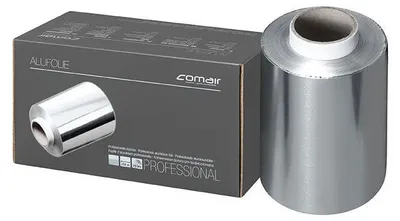 Immagine prodotto di Foglio di alluminio Comair 15my 12cmx250m in rotolo argento