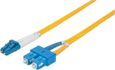 Produktbild von INTELLINET LWL Anschlusskabel LC/SC  5m Singlemode OS2 gelb