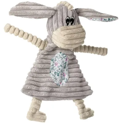Obrázek produktu pro Hunter Huggly Blanket – oslík, hračka pro psy, 27 cm, šedá