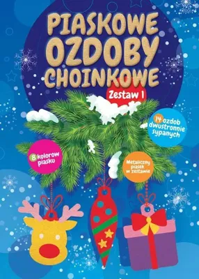 Produktbild von Piaskowe ozdoby choinkowe zestaw 1