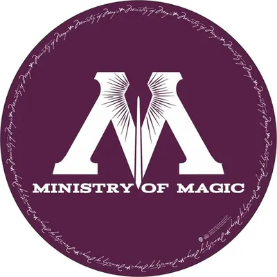 Image de Paillasson Harry Potter « Ministry Of Magic » CD1095 (taille unique) (violet)