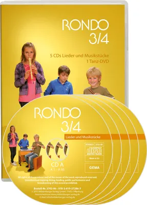 Produktbild von RONDO 3/4 - Neuausgabe - 5 Audio-CDs