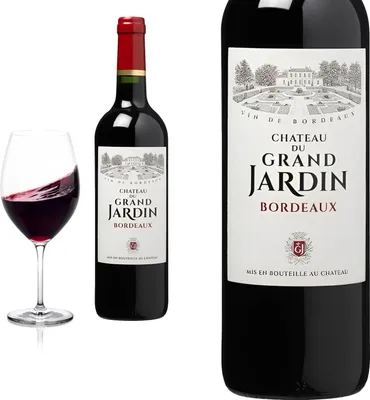 Produktbild von 2022 Bordeaux von Château du Grand Jardin - Rotwein