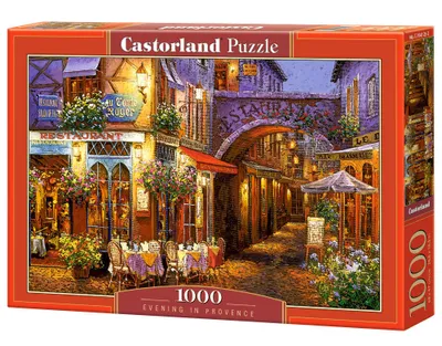 Produktbild von Castorland Evening in Provence, 1000 Stück(e), Kunst, 9 Jahr(e)