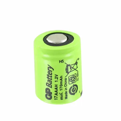 Image de KAN 1/3AAA Cellule industrielle NiMH Accumulateur Size 1/3 AAA Dimensions 14,1 x 10,4mm, N'est plus livrable, nous livrons à la place une cellule GP de construction similaire