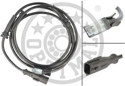 Produktbild von OPTIMAL ABS Sensor Raddrehzahl Hinten Rechts für RENAULT KANGOO Express (FW0/1) 06-S513