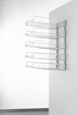 Produktbild von Wandsortieranlage Sorter 1005 5 Körbe lichtgrau