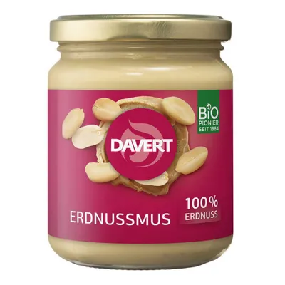 Produktbild von DAVERT Aufstrich,  Erdnussmus, 250g (3er Pack)