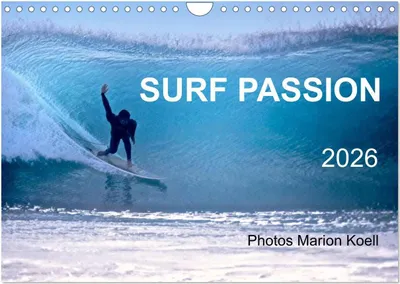 Produktbild von SURF PASSION 2026 Photos von Marion Koell (Wandkalender 2026 DIN A4 quer), CALVENDO Monatskalender