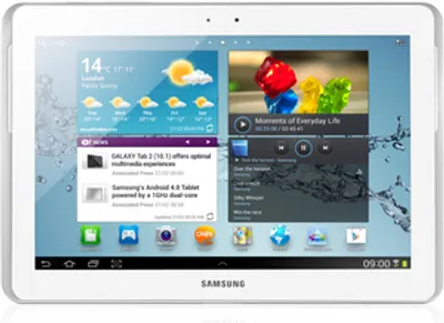 Produktbild von Samsung Galaxy Tab 10.1, Tablet, Android, Weiß, Wecker, Taschenrechner, Kalender, Konverter, Event-Erinnerung, Stoppuhr, To-Do-Liste, Lithium Polymer (LiPo), 802.11b, 802.11g, 802.11n