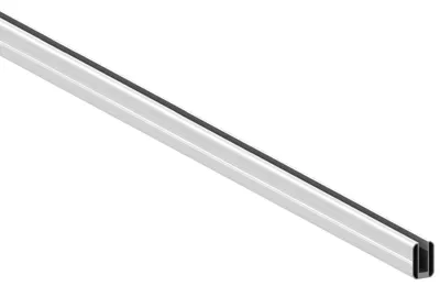 Produktbild von U-Startprofil GroJa Belfort, Stonefence 180 cm silbergrau