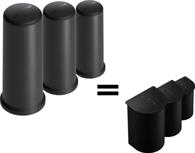 Produktbild von Laurastar Kalkschutzkartuschen LIFT, 3er Set, Korrosions-, Kalk- & Salzschutz, Passend für Lift/Lift Plus/Lift Xtra