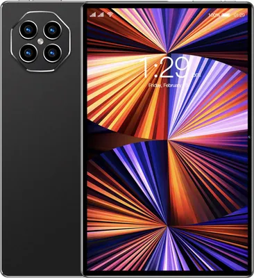 Obrázek produktu pro 10palcové tablety s vysokým rozlišením obrazovky (1960 x 1200), duální fotoaparát, 8jádrový procesor, Android 14 tabletů pro domácí kancelářské schůzky, 8 GB + 256 GB