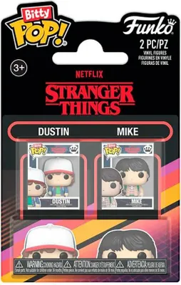 Zdjęcie produktu dla FUNKO Bitty POP - Stranger Things Dustin i Mike Blister