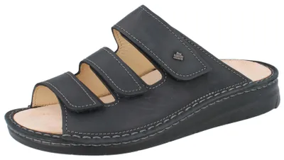 Obrázek produktu pro Finn Comfort Mataro pánská mula, kůže, tmavě modrá, pohodlná - Marken Finn Comfort, Blau, leder (antik)