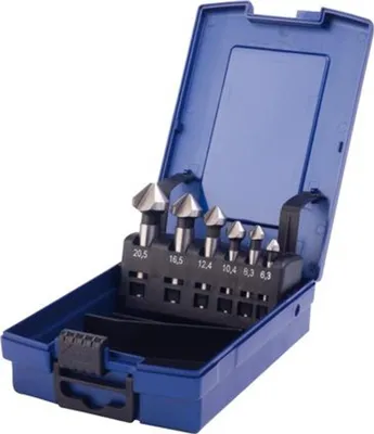 Produktbild von PTG Präzisionstechnik PTG Kegelsenker-Satz D335C HSS 90G6,3-20,5 mm